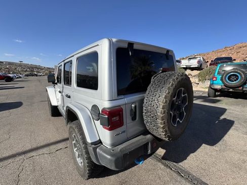Used 2023 Jeep Wrangler Unlimited Rubicon 4xe w/ Steel Bumper Group image 3