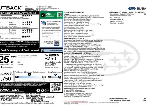 Certified 2023 Subaru Outback Touring XT image 11