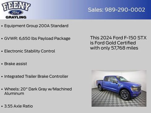 Certified 2024 Ford F150 STX w/ Mobile Office Package AWD/4WD image 9