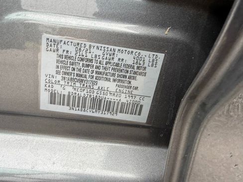 Used 2021 Nissan Sentra SV FWD image 19