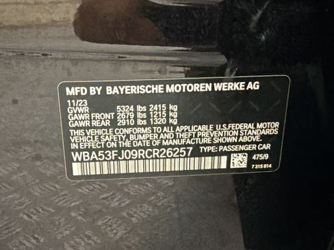 Certified 2024 BMW 530i xDrive w/ M Sport Package AWD/4WD image 24