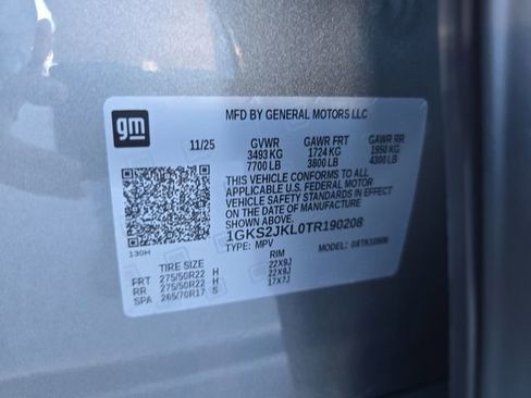 New 2026 GMC Yukon XL Denali w/ Sun & Power Step Package AWD/4WD image 32
