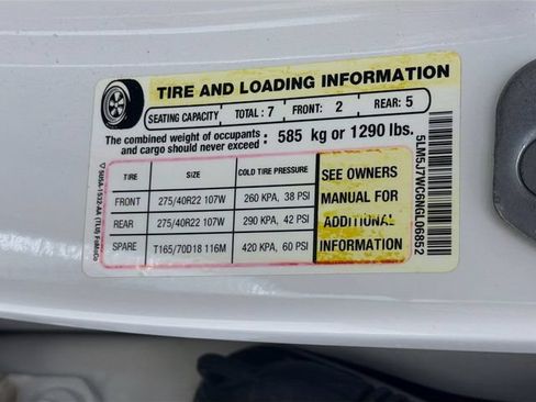 Used 2022 Lincoln Aviator Reserve w/ Equipment Group 201A RWD image 39