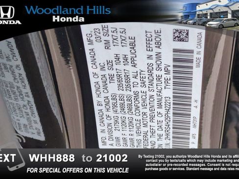 Certified 2023 Honda CR-V LX image 26