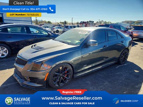 Used 2016 Cadillac ATS V w/ Carbon Fiber Package RWD image 1