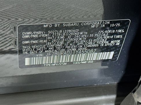 Used 2026 Subaru Outback Premium AWD/4WD image 12
