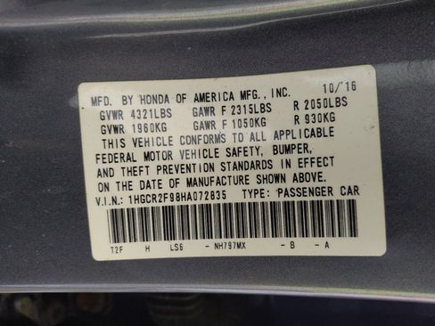 Used 2017 Honda Accord EX-L image 33