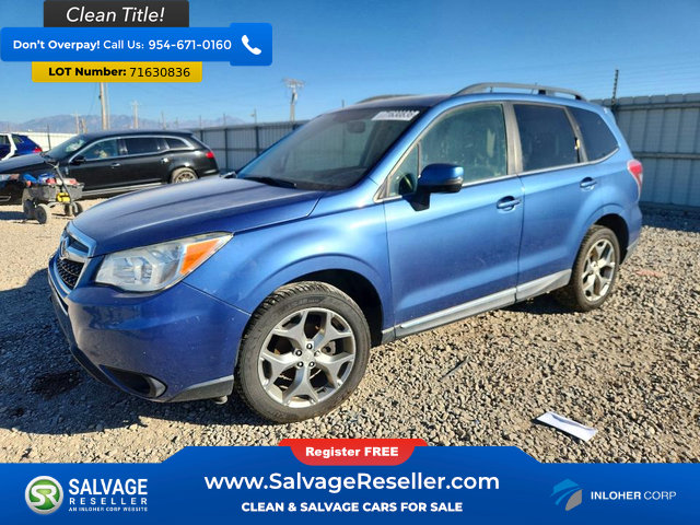 Used 2015 Subaru Forester 2.5i Touring AWD/4WD image 1
