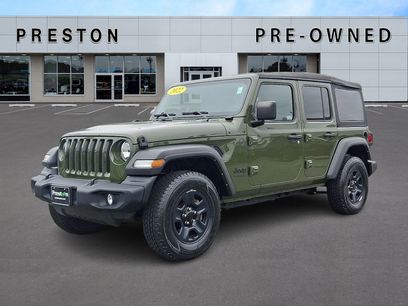 Certified 2022 Jeep Wrangler Unlimited Sport