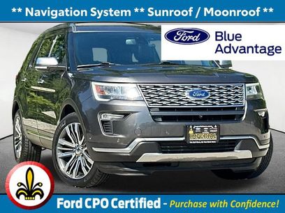 Used 2018 Ford Explorer Platinum