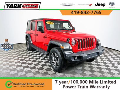 Certified 2023 Jeep Wrangler Sport S