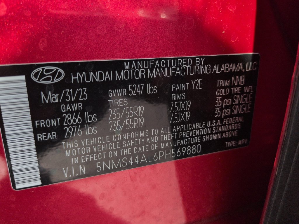 Used 2023 Hyundai Santa Fe Limited FWD image 34