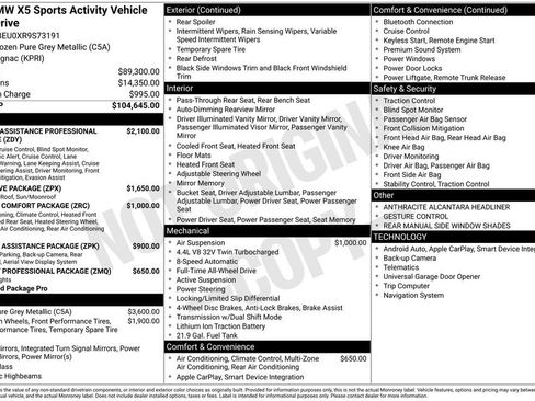 Used 2024 BMW X5 M60i image 7