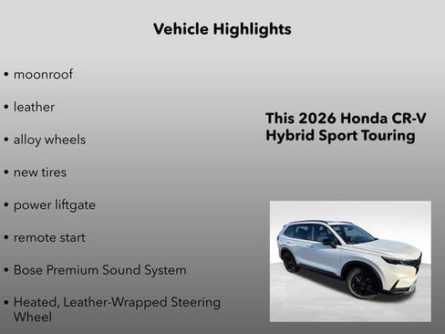 New 2026 Honda CR-V Sport Touring image 15