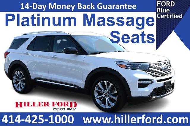 Certified 2021 Ford Explorer Platinum w/ Equipment Group 601A AWD/4WD image 1