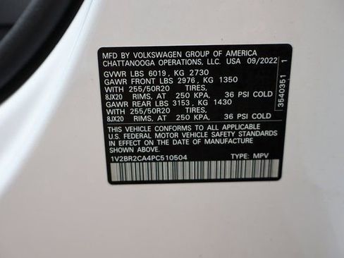 Used 2023 Volkswagen Atlas SEL image 53