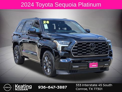 Used 2024 Toyota Sequoia Platinum RWD image 1