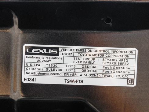 Certified 2025 Lexus TX 350 FWD w/ Technology Package image 28