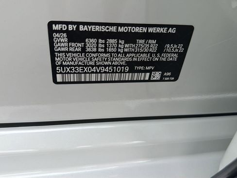 New 2027 BMW X6 xDrive40i AWD/4WD image 38
