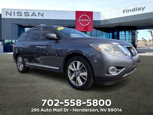 Used 2014 Nissan Pathfinder Platinum w/ Platinum Premium Package FWD image 1