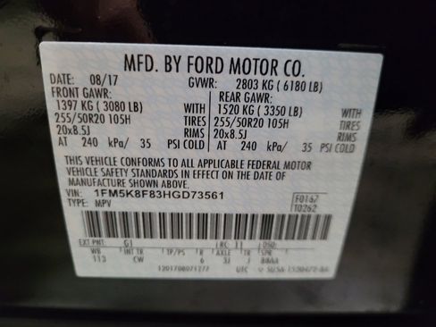 Used 2017 Ford Explorer Limited image 33