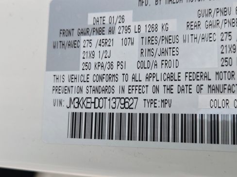 New 2026 MAZDA CX-90 3.3 Turbo w/ Premium Plus Pkg image 22