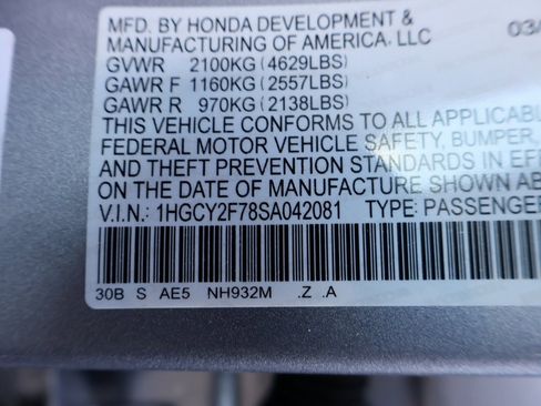 New 2025 Honda Accord Sport image 33