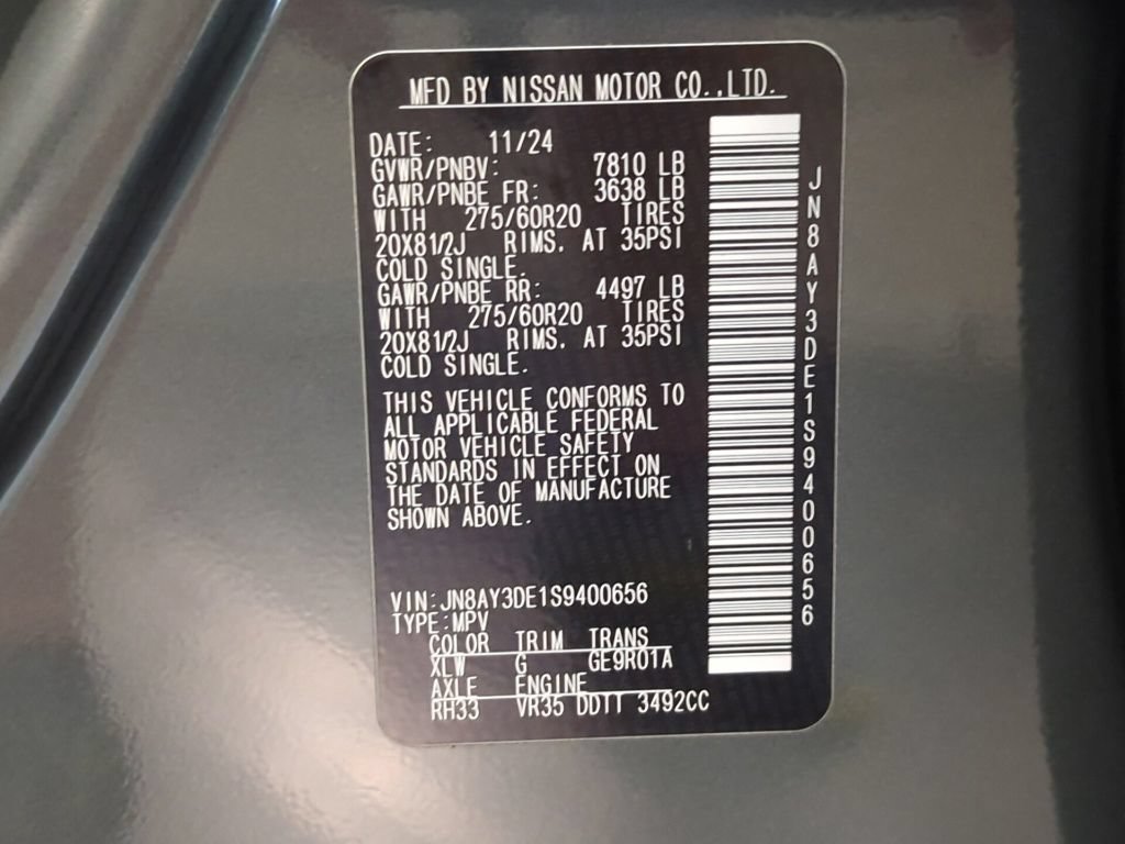 Used 2025 Nissan Armada PRO-4X AWD/4WD image 39