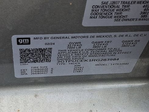 Used 2024 GMC Sierra 1500 Elevation AWD/4WD image 26
