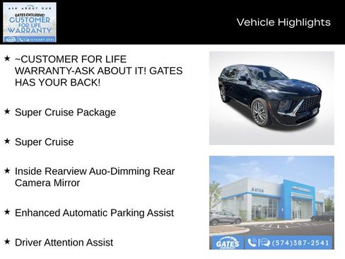 Used 2025 Buick Enclave Avenir w/ Super Cruise Package AWD/4WD image 6
