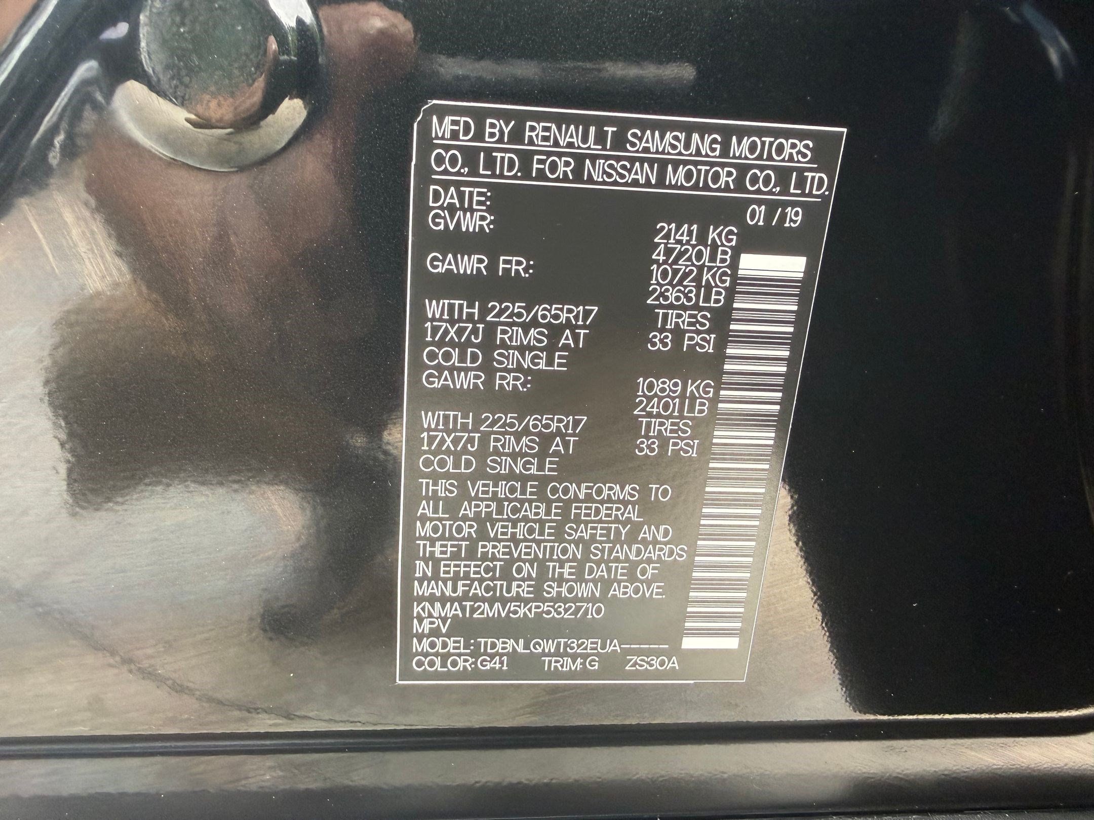 Used 2019 Nissan Rogue SV AWD/4WD image 24