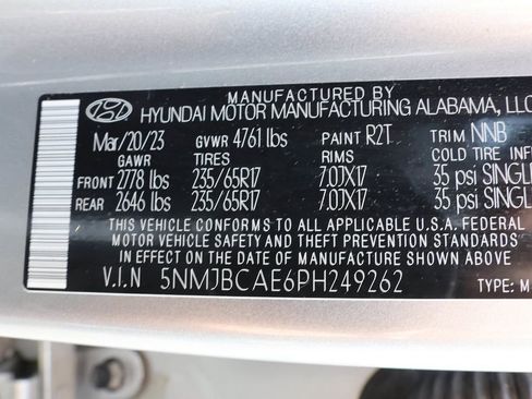 Certified 2023 Hyundai Tucson SEL image 42
