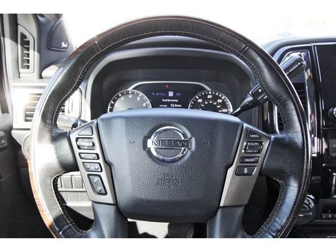 Used 2021 Nissan Titan Platinum Reserve w/ Off Road Protection Package AWD/4WD image 12