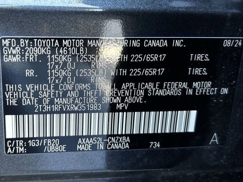 Used 2024 Toyota RAV4 LE FWD image 36