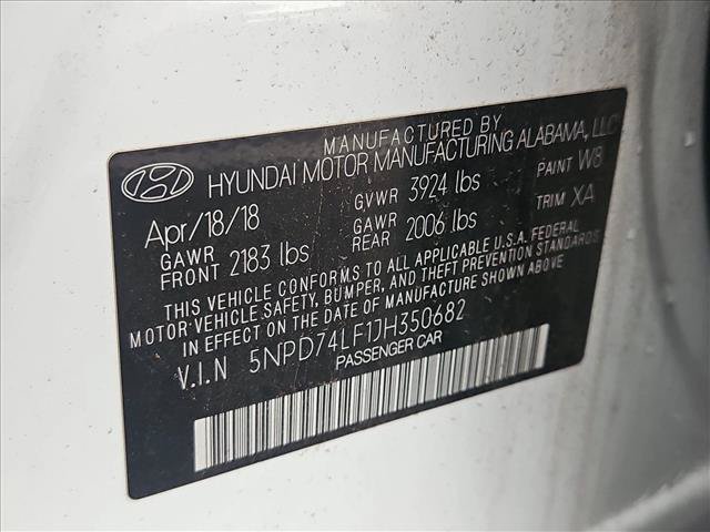 Used 2018 Hyundai Elantra SE FWD image 17