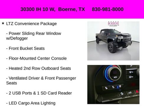 Used 2022 Chevrolet Silverado 2500 LTZ w/ LTZ Convenience Package image 10