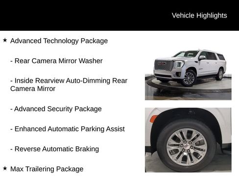 Used 2024 GMC Yukon XL Denali w/ Advanced Technology Package AWD/4WD image 7