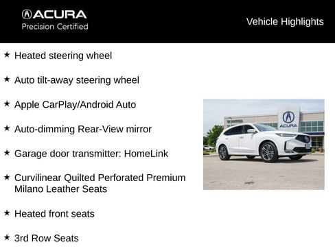Certified 2026 Acura MDX SH-AWD w/ Advance Package image 21