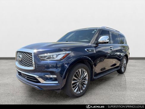Used 2021 INFINITI QX80 Sensory w/ Cargo Package RWD image 2