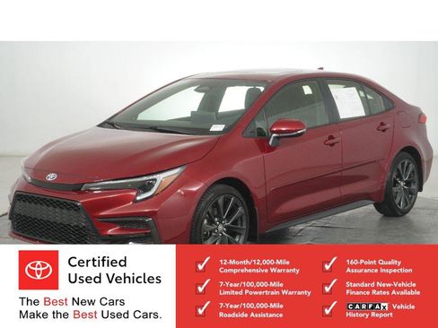 Certified 2025 Toyota Corolla SE w/ SE Premium Package image 7