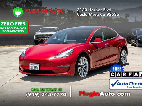 Used 2018 Tesla Model 3 Long Range AWD/4WD image 2