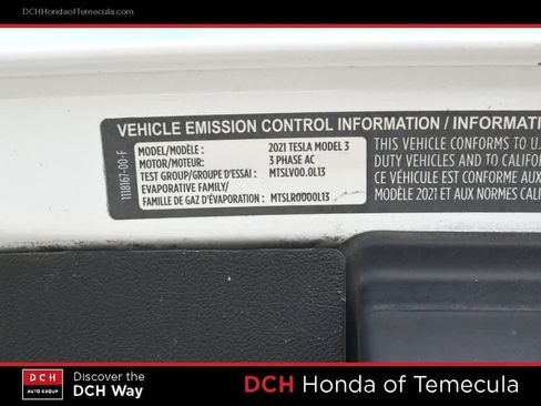 Used 2021 Tesla Model 3 Standard Range Plus RWD image 9