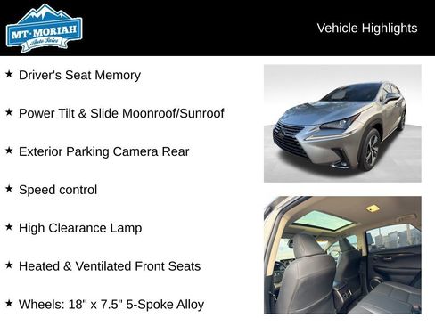 Used 2021 Lexus NX 300 FWD w/ Premium Package image 8