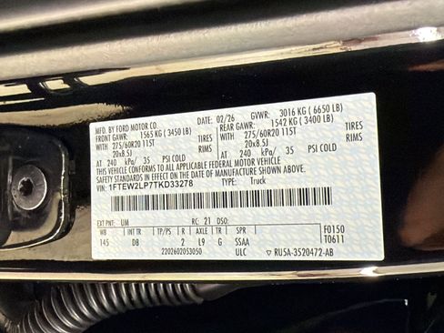 New 2026 Ford F150 STX w/ Equipment Group 200A image 16