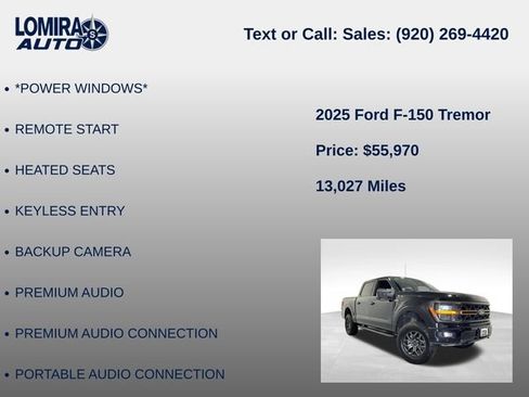 Used 2025 Ford F150 Tremor AWD/4WD image 14