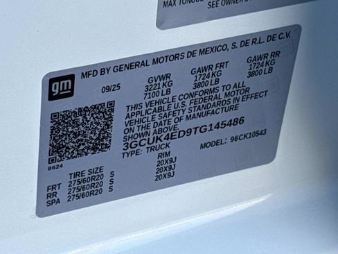 New 2026 Chevrolet Silverado 1500 W/T w/ Police Pursuit Package image 19