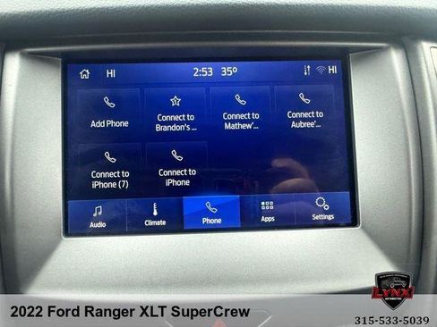 Used 2022 Ford Ranger XLT w/ Equipment Group 301A Mid image 14