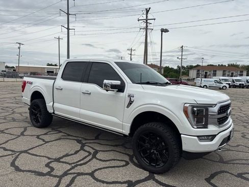 Used 2021 Ford F150 Platinum w/ Equipment Group 701A High AWD/4WD image 3