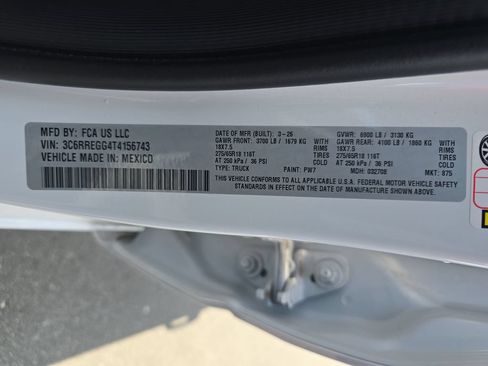 New 2026 RAM 1500 Tradesman RWD image 35