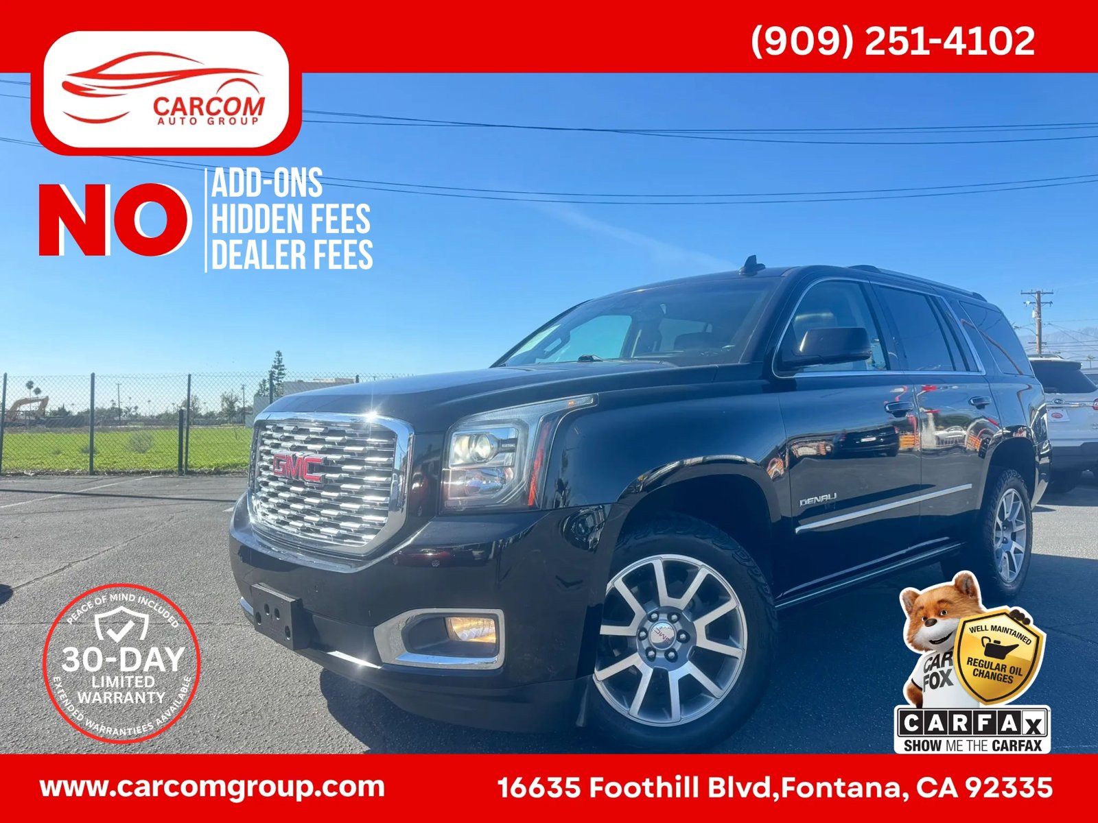 Used 2019 GMC Yukon Denali w/ Open Road Package AWD/4WD image 1